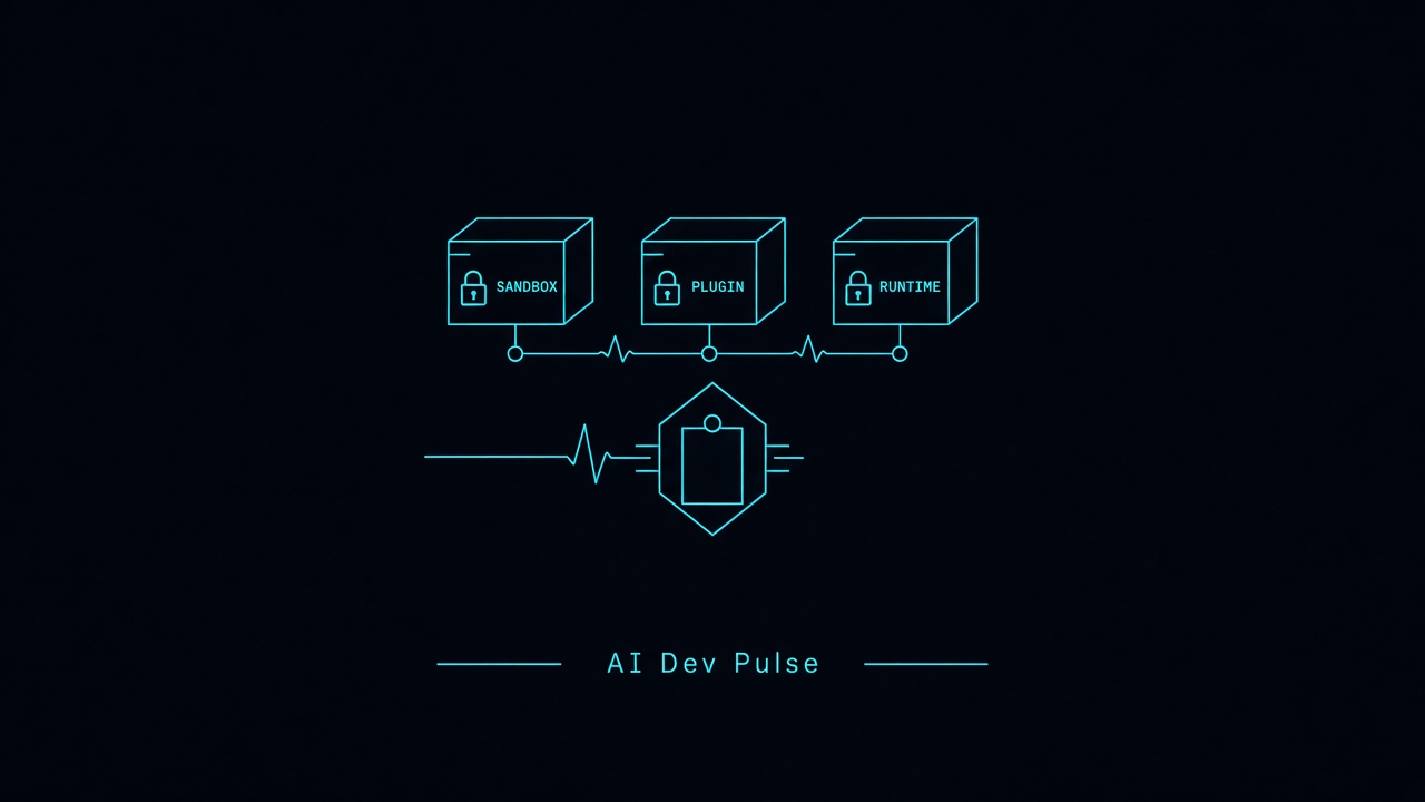 AI Dev Pulse 2026-09-09 hero: sandbox plugin runtime control plane